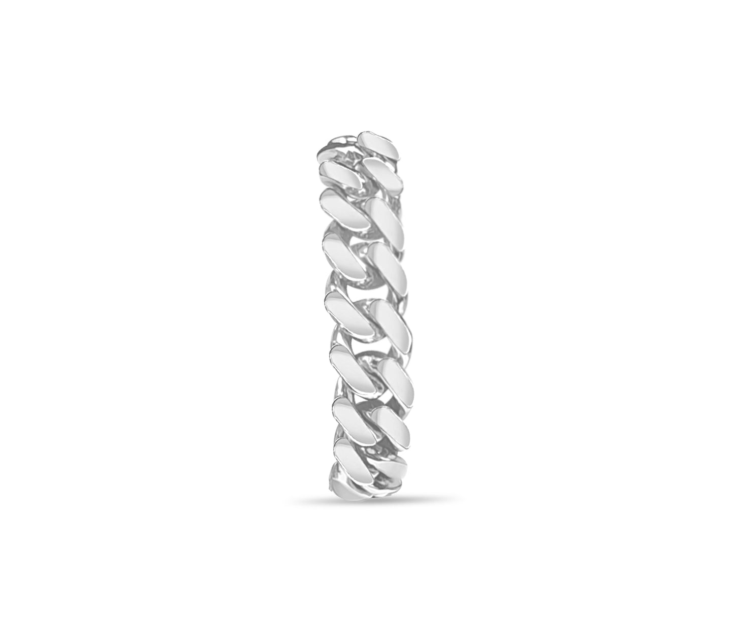 Handmade Solid Gold Miami Cuban Bracelet , 10mm