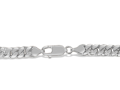 Handmade Solid Gold Miami Cuban Bracelet , 7mm