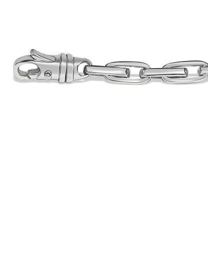 Handmade Solid Gold Fancy Rolo Bracelet , 6mm
