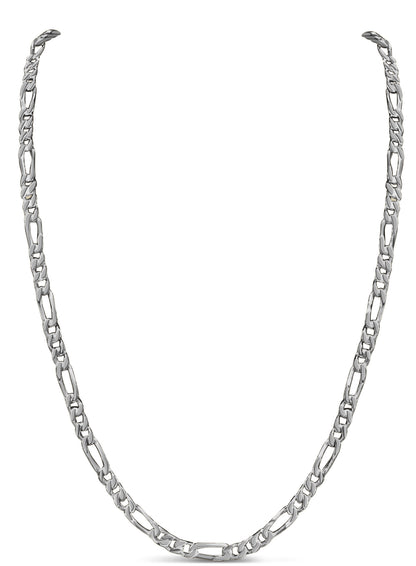 Handmade Solid Gold Figaro Necklace , 5mm